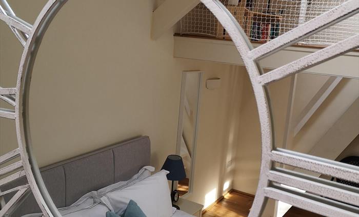 The master bedroom